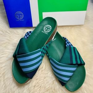 Tory Sport Tech Knit Slides NWT